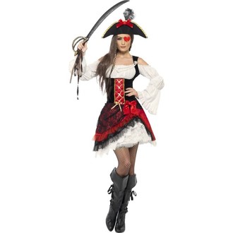 Piráti - Kostým Okouzlující pirátská dívka