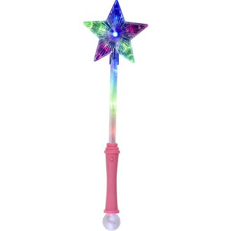 Karnevalové doplňky - Kouzelná hůlka Hvězda svítící