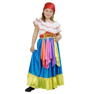 Kostýmy - Dětský kostým Cikánka