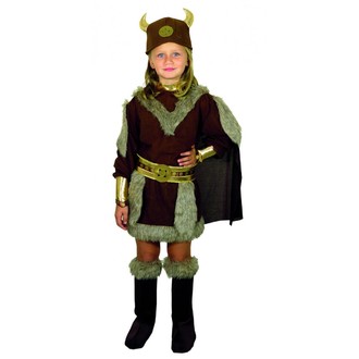 Kostýmy - Dětský kostým Vikingská dívka