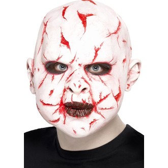 Halloween, strašidelné kostýmy - Strašidelná maska Zjizvená tvář