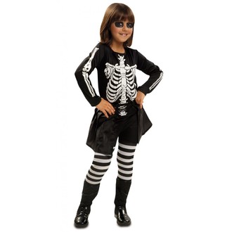 Halloween, strašidelné kostýmy - Dětský kostým Kostlivka