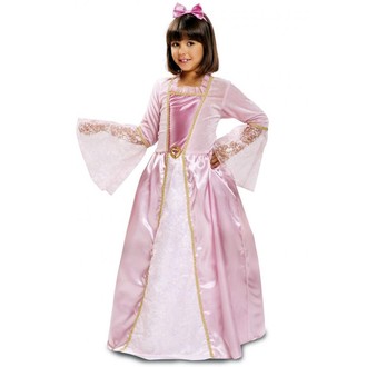 Princezny-Víly - Dětský kostým Princezna růžová