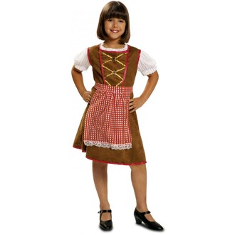 Kostýmy - Dětský kostým Tyrolská dívka