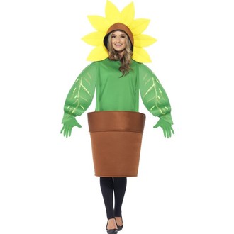 Kostýmy - Dámský kostým Slunečnice