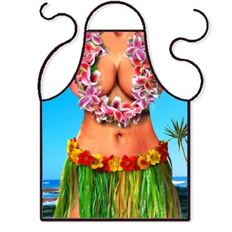 Havajská párty - Zástěra havajská dívka