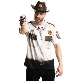 Kostýmy - Tričko Šerif