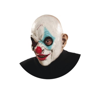 Halloween, strašidelné kostýmy - Maska na Halloween Zombie klaun