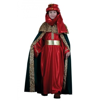 Kostýmy - Dětský kostým Tři králové červená