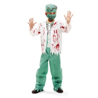 Povolání, řemesla, profese - Dětský kostým Zombie doktor