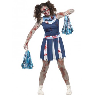 Halloween, strašidelné kostýmy - Kostým Zombie cheerleader