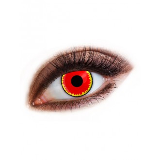 Karnevalové doplňky - Oční čočky Vampír