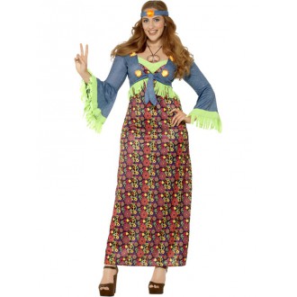 Kostýmy - Kostým Hippie šaty