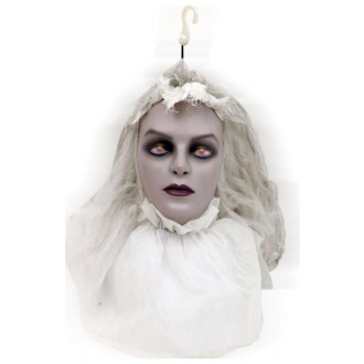 Halloween, strašidelné kostýmy - Strašidlo hlava nevěsty