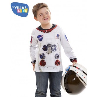 Kostýmy - Dětské tričko 3D Astronaut