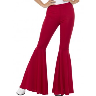 Kostýmy - Kalhoty Hippie, dámské červené