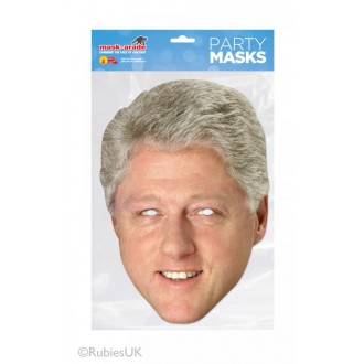 Masky - Papírová maska Bill Clinton