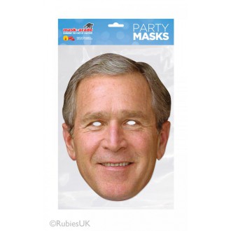 Masky - Papírová maska George Bush