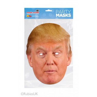 Masky - Papírová maska Donald Trump