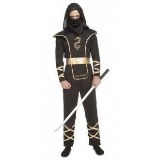 Kostýmy - Kostým Černý Ninja pánský