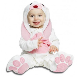 Kostýmy - Dětský kostým Růžový králíček