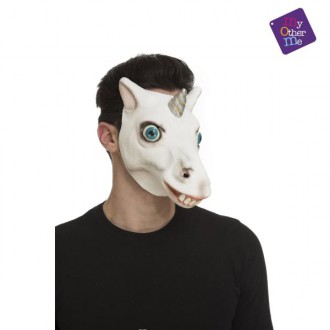 Masky - Polomaska Jednorožec pro dospělé