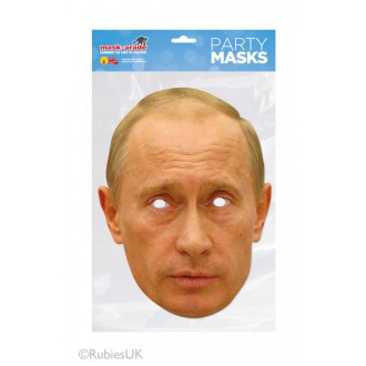 Masky - Papírová maska Vladimír Putin