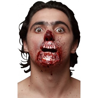 Karnevalové doplňky - Zranění Zombie pusa
