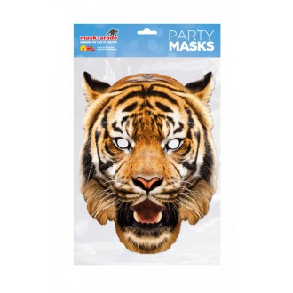 Masky - Papírová maska Tygr