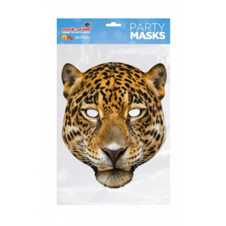 Masky - Papírová maska Leopard