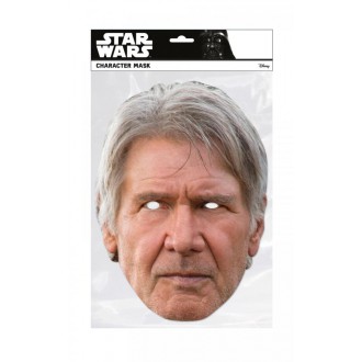 Masky - Papírová maska Han Solo