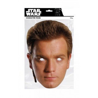 Masky - Papírová maska Obi-Wan Kenobi