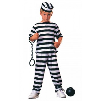 Kostýmy - Karnevalový dětský kostým Vězeň