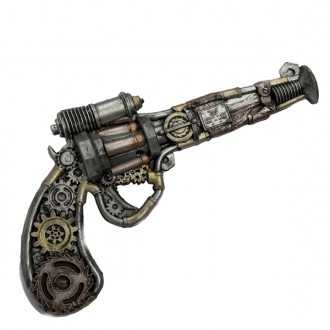 Karnevalové doplňky - Steampunk revolver