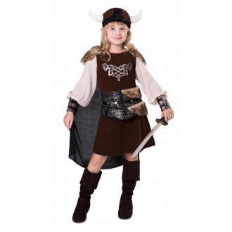Kostýmy - Dětský kostým Vikingská slečna