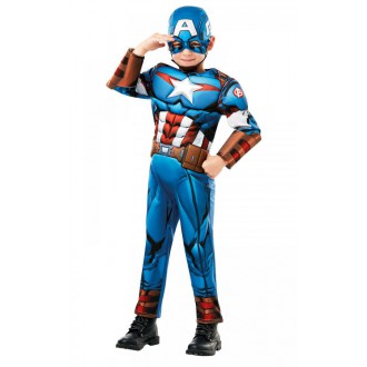 Kostýmy - Dětský kostým Captain America deluxe