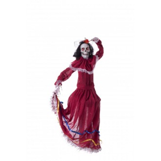 Halloween, strašidelné kostýmy - Strašidlo Mexická tanečnice