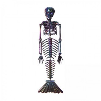 Halloween, strašidelné kostýmy - Kostra Mořská panna 37 cm