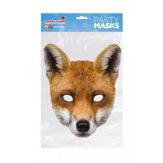 Masky - Papírová maska Liška