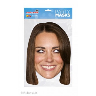Masky - Papírová maska Kate Middleton