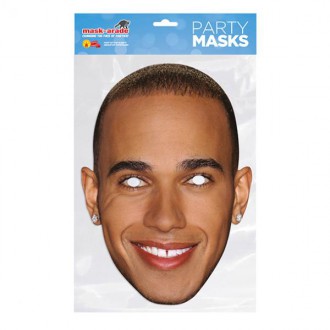 Masky - Papírová maska Lewis Hamilton