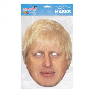 Masky - Papírová maska Boris Johnson