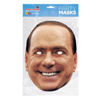 Masky - Papírová maska Silvio Berlusconi