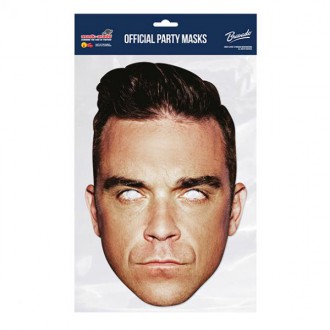 Masky - Papírová maska Robbie Williams