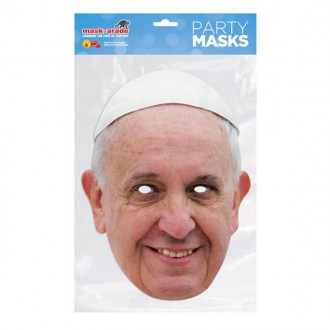 Masky - Papírová maska Papež František