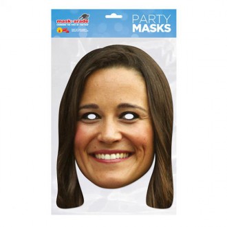 Masky - Papírová maska Pippa Middleton