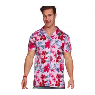 Kostýmy - Kostým Havajská košile plaměňák
