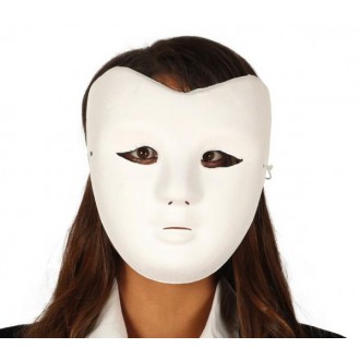 Masky - Bílá maska na malování