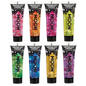 MAKE-UP, líčení - UV Gel Velké třpytky 12 ml
