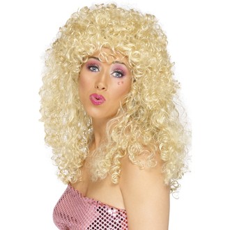 Paruky - Paruka Boogie babe blond